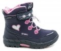 American Club HL-38-21 navy růžové dětské zimní boty | ARNO.cz - obuv s tradicí