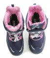 American Club HL-38-21 navy růžové dětské zimní boty | ARNO.cz - obuv s tradicí