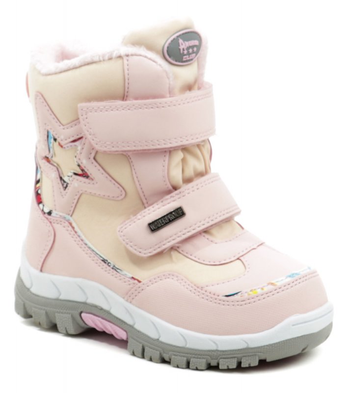 American Club RL-22-21 růžové dětské zimní boty | ARNO.cz - obuv s tradicí