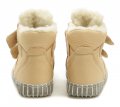 Pegres 1706 béžová dětská zimní barefoot obuv | ARNO.cz - obuv s tradicí
