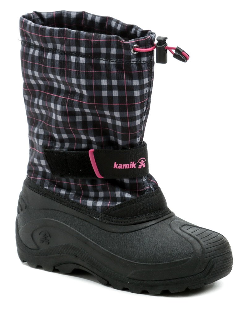 KAMIK FINLEY black pink dětské zimní sněhule EUR 28/29