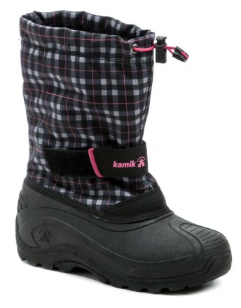 Dětská zimní rekreační obuv do sněhu značky Kamik. Ochrání chodilo až do teploty -32°C, jsou voděodolné a Vegan friendly. 