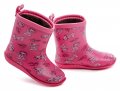 Slobby 166-1009-T1 růžové zimní gumáčky | ARNO.cz - obuv s tradicí
