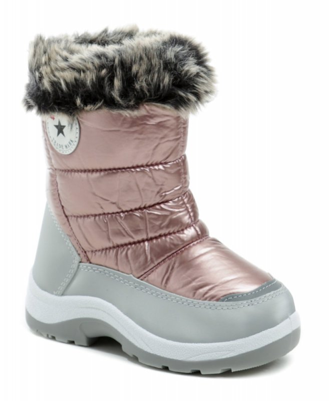 Wojtylko 2Z21034 růžové dětské zimní sněhulky | ARNO.cz - obuv s tradicí