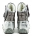 Wojtylko 1Z21032 stříbrné dětské zimní sněhulky | ARNO.cz - obuv s tradicí