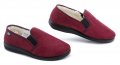 Rogallo 4310-000 vínové dámské zimní papuče | ARNO.cz - obuv s tradicí