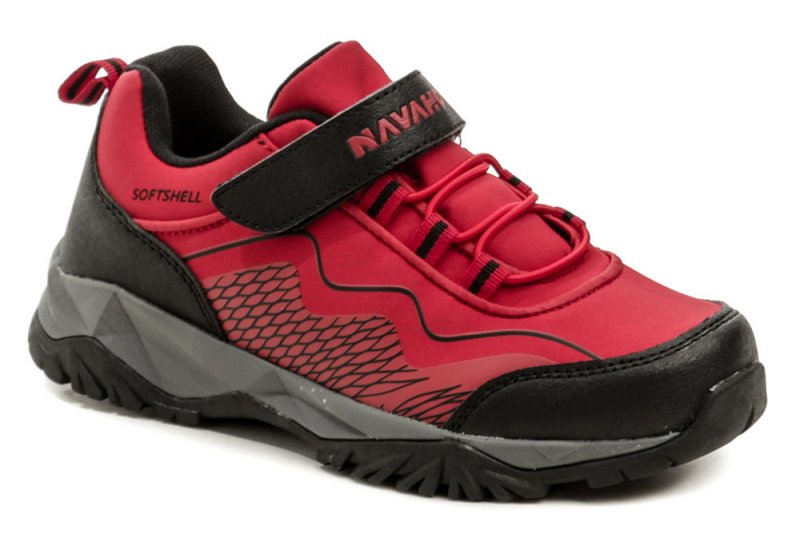 Navaho N7-209-25-02 červené softshell tenisky | ARNO.cz - obuv s tradicí
