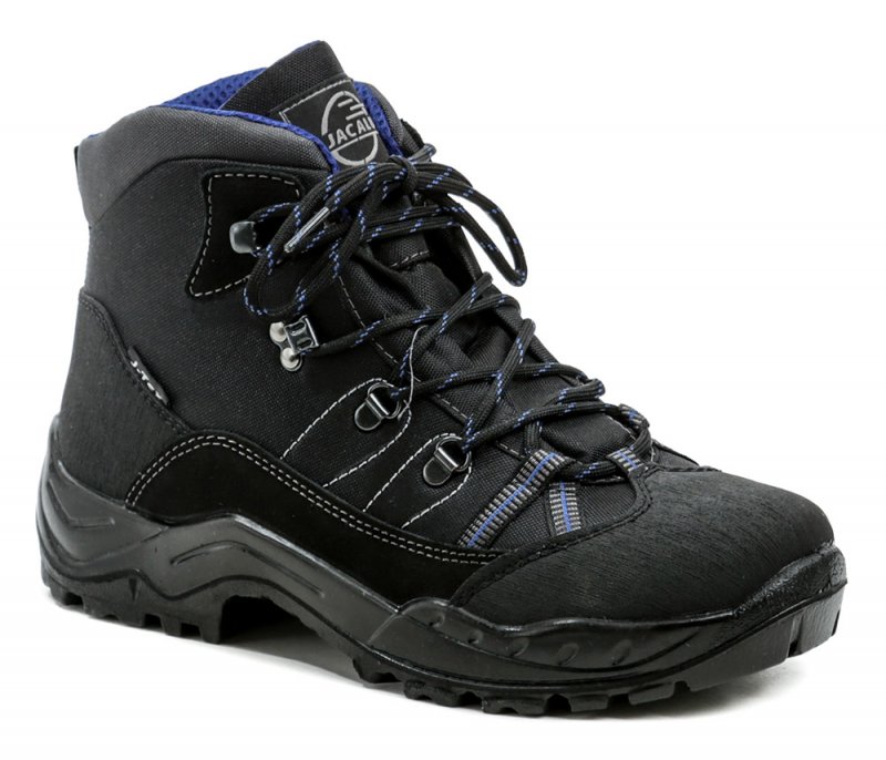 Jacalu A2757-71 černé pánské trackingové boty | ARNO.cz - obuv s tradicí