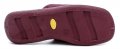 Befado 019D096 vínové dámské papuče | ARNO.cz - obuv s tradicí