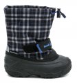 KAMIK FINLEY T black blue dětské zimní sněhule | ARNO.cz - obuv s tradicí