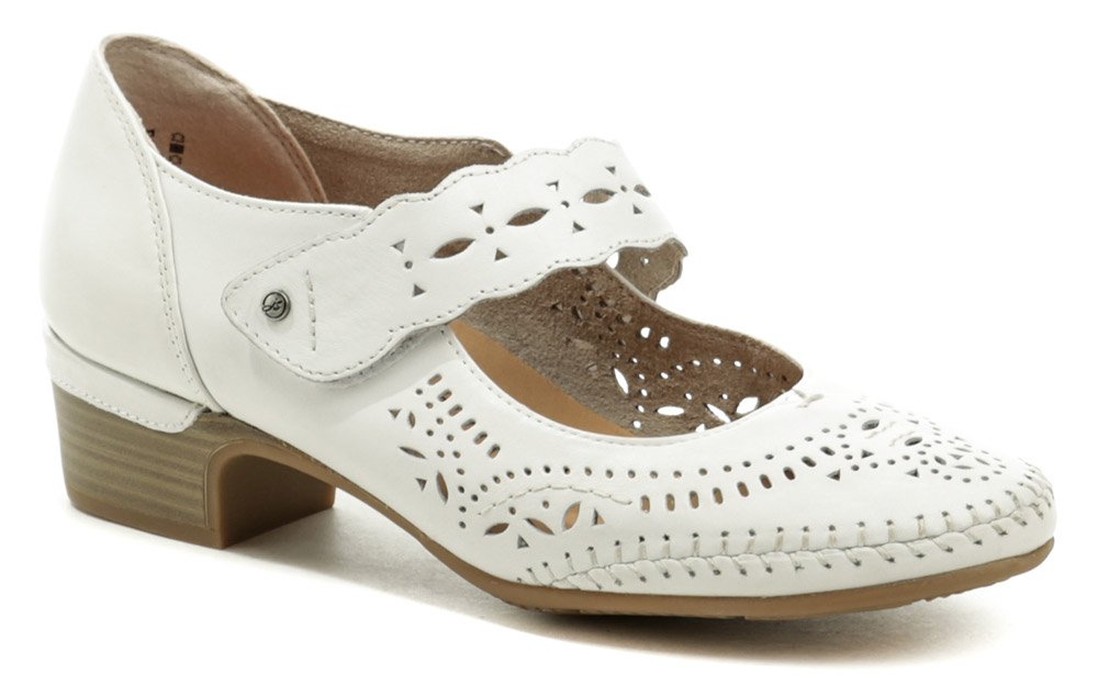 Jana 8-24312-26 bílá dámská letní obuv EUR 41