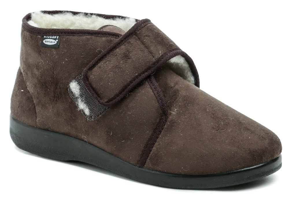 Rogallo 4372-008 hnědé pánské zimní papuče EUR 44