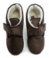 Rogallo 4372-008 hnědé pánské zimní papuče | ARNO.cz - obuv s tradicí