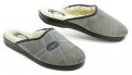 Rogallo 4110-006 šedé pánské zimní papuče | ARNO.cz - obuv s tradicí