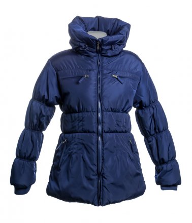 Dámská zimní bunda se zapínáním na zip. Kabát je vyroben 100% z polyesteru.