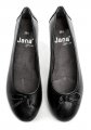 Jana 8-22163-28 black dámské baleríny šíře H | ARNO.cz - obuv s tradicí