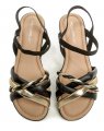 Piccadilly 401249-1 černé dámské sandály | ARNO.cz - obuv s tradicí