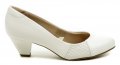 Modare 7005-647a bílé dámské lodičky na podpatku | ARNO.cz - obuv s tradicí