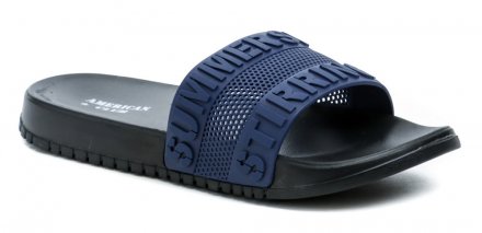 Pánská letní rekreační nazouvací obuv, vyrobená ze syntetického materiálu.