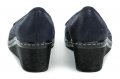 Mintaka 1610 modré dámské lodičky na klínku | ARNO.cz - obuv s tradicí
