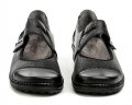 Axel AXCW169 černé dámské polobotky boty šíře H | ARNO.cz - obuv s tradicí