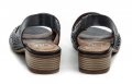 Wild 03460A modrá dámská letní obuv na podpatku | ARNO.cz - obuv s tradicí