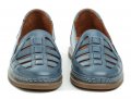 Wild 040RE04B modré dámské letní mokasíny | ARNO.cz - obuv s tradicí
