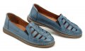 Wild 040RE04B modré dámské letní mokasíny | ARNO.cz - obuv s tradicí