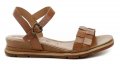 Tamaris 1-28244-28 hnědé dámské sandály na klínku | ARNO.cz - obuv s tradicí