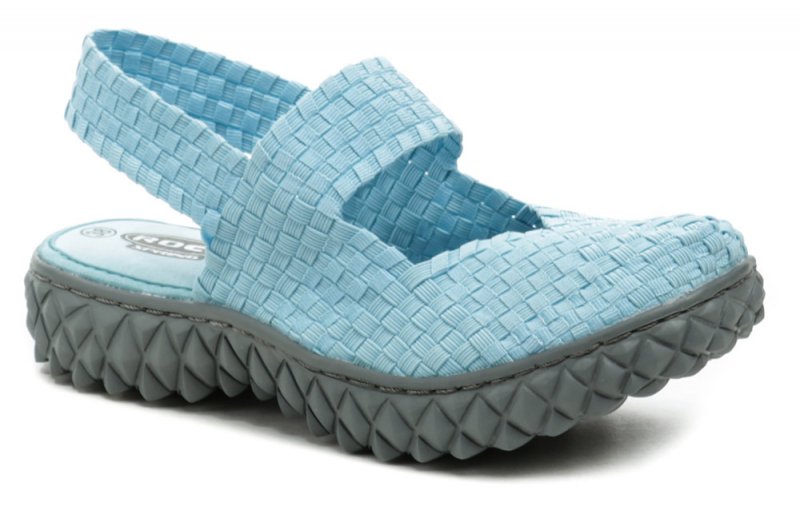 Rock Spring OVER SANDAL LT BLUE dámská gumičková obuv | ARNO.cz - obuv s tradicí