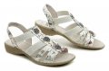 Jana 8-28165-28 bílé dámské sandály šíře H | ARNO.cz - obuv s tradicí