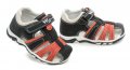 Wojtylko 1S22306 černo oranžové dětské sandálky | ARNO.cz - obuv s tradicí
