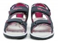 Wojtylko 5S40721 modro růžové dívčí sandálky | ARNO.cz - obuv s tradicí