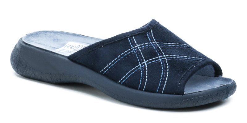 Befado 442D147 modré dámské papuče | ARNO.cz - obuv s tradicí