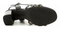 Tamaris 1-28337-28 černé dámské sandály na podpatku | ARNO.cz - obuv s tradicí