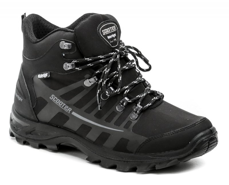Scooter G5551 TS černé trekingové boty | ARNO.cz - obuv s tradicí