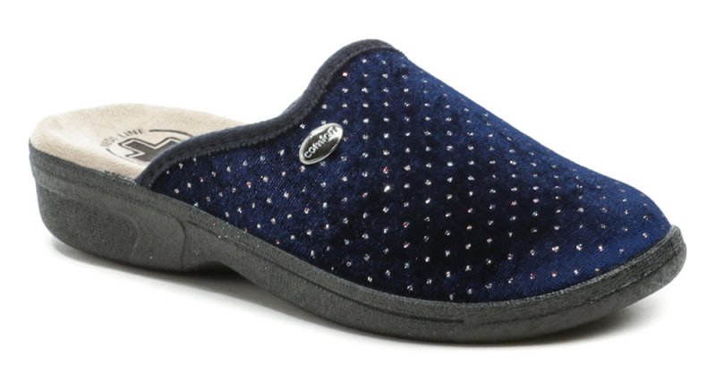 Medi Line 314 modré dámské zdravotní pantofle | ARNO.cz - obuv s tradicí