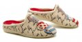 Medi Line 5043-021 béžové dámské pantofle | ARNO.cz - obuv s tradicí