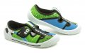 3F chlapecké modro zelené bačkory 4SK5-6 | ARNO.cz - obuv s tradicí