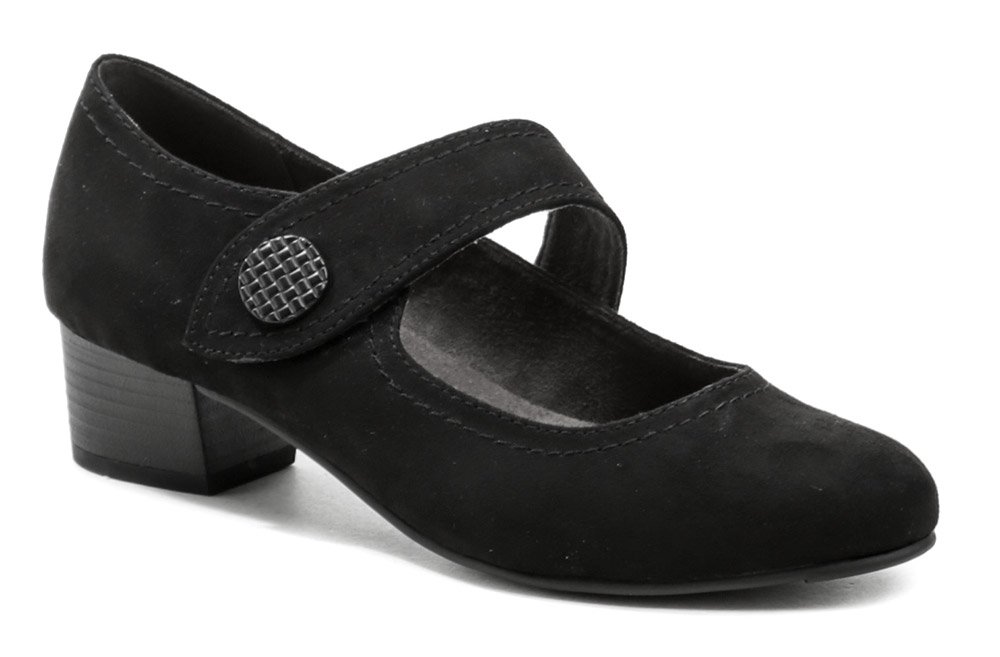 Jana 8-24360-29 černá dámská letní obuv šíře H EUR 38