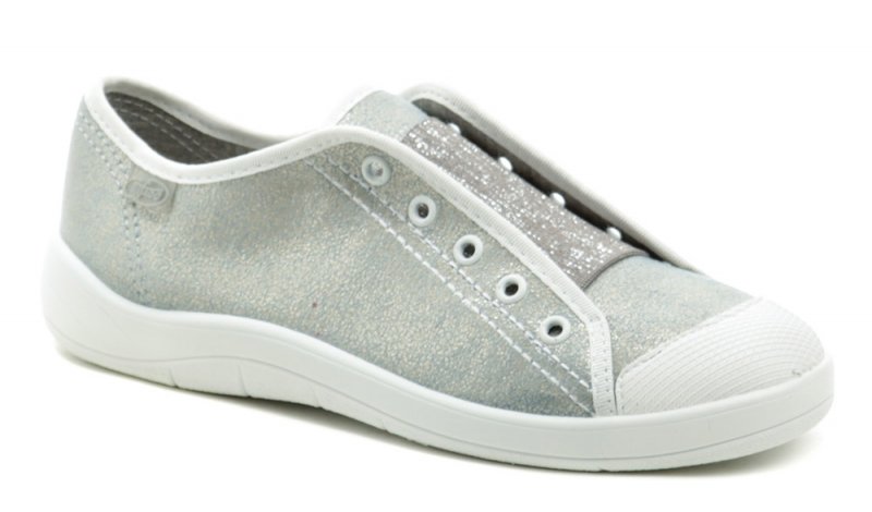 Befado 246q009 stříbrné dívčí tenisky | ARNO.cz - obuv s tradicí