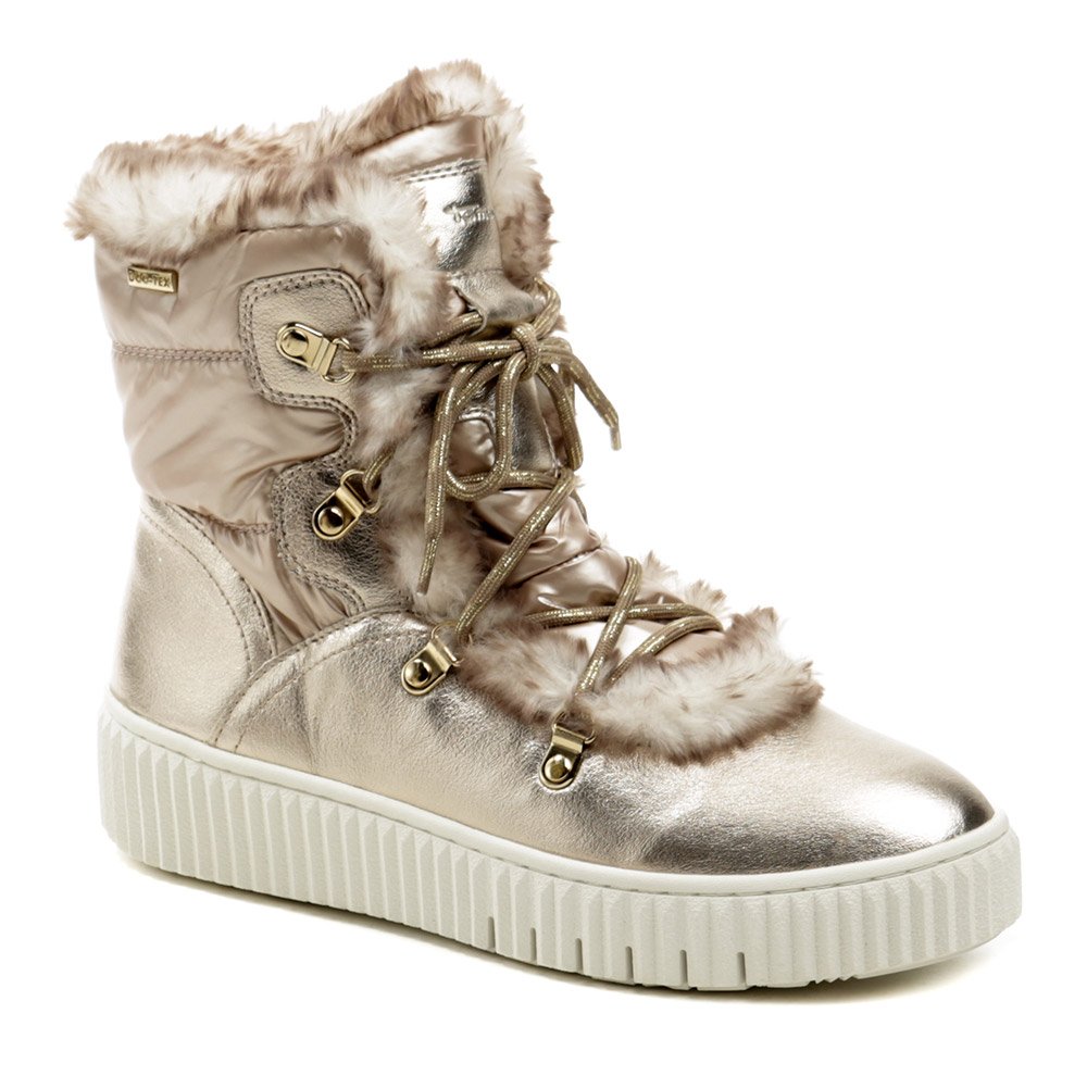 Tamaris 1-26854-29 gold dámské zimní boty EUR 39