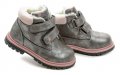Wojtylko 3Z23022 šedo růžové dětské zimní boty | ARNO.cz - obuv s tradicí
