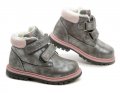 Wojtylko 3Z23022 šedo růžové dětské zimní boty | ARNO.cz - obuv s tradicí