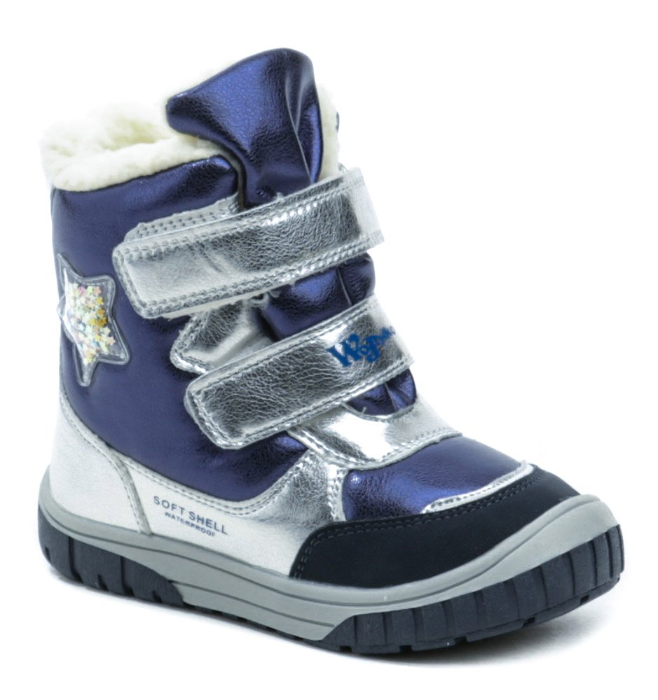 Wojtylko 1Z23030 modré dětské zimní boty EUR 22