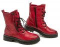 Mustang 1398-506-5 červená dámská zimní obuv | ARNO.cz - obuv s tradicí