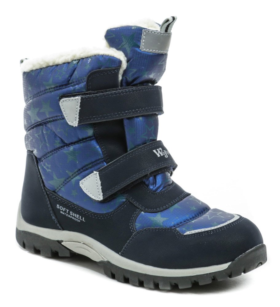 Wojtylko 5Z23037 modré dětské zimní boty EUR 33