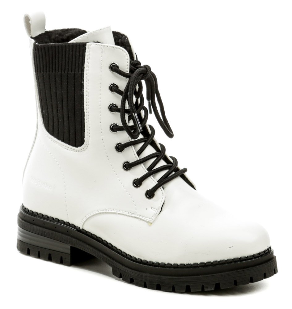 Wojtylko 7ZB23026B bílé dívčí zimní boty EUR 39