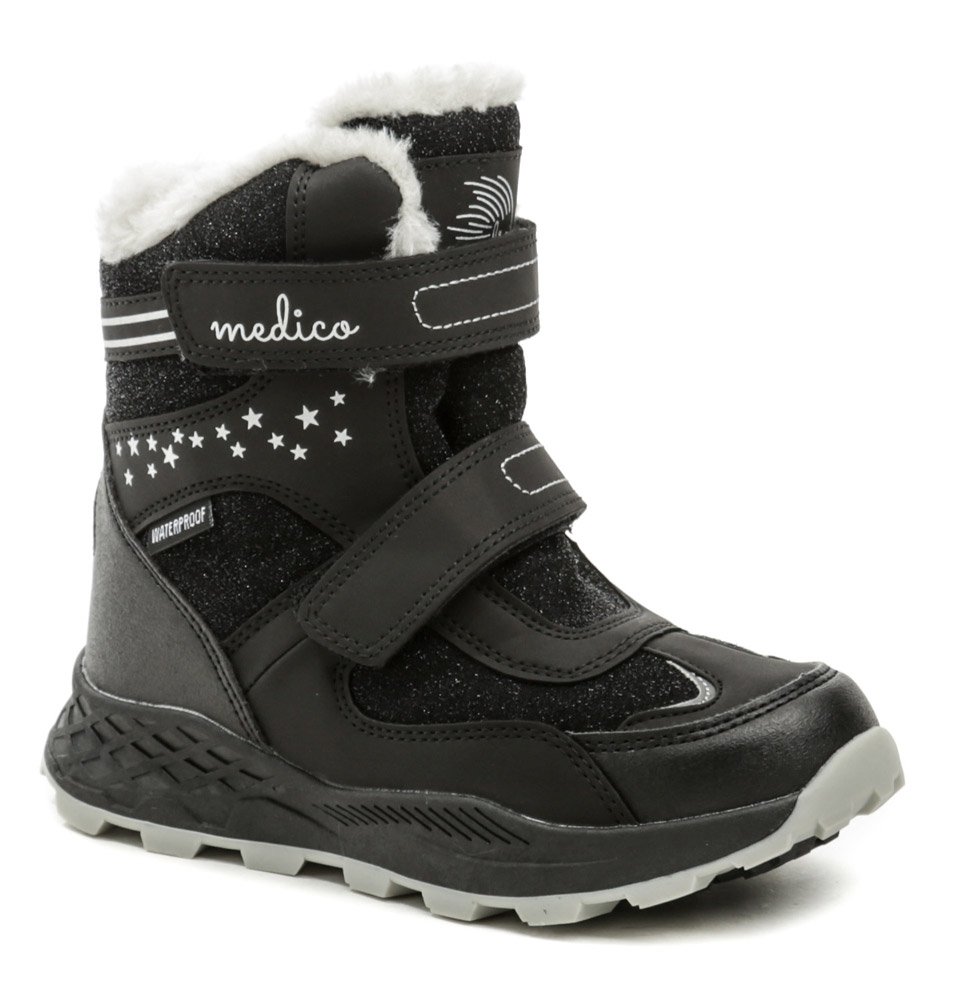 Medico ME53504 černé dětské zimní boty EUR 28
