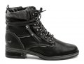 Mustang 1293-601-9 černé nadměrné dámské zimní boty | ARNO.cz - obuv s tradicí
